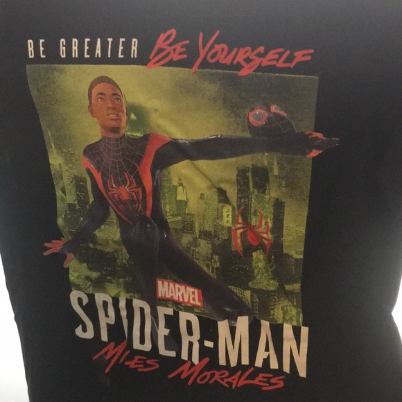 Miles Morales kids Spider-Man tee - Picture 3 of 3